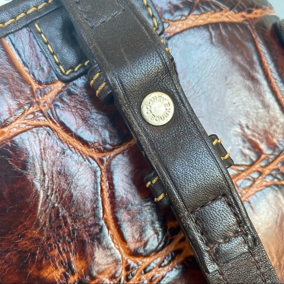 SOLD DOONEY & Bourke croc embossed leather bag - Picture 12 of 16